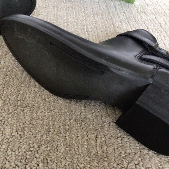 New in box! Sam Edelman Black Leather Ankle Booties. Size 8.5 - Picture 9 of 16